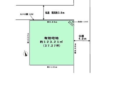 ◆吉祥寺東町２丁目　閑静な住宅街の角地
建築条件はありませんので、お気に入りの住宅建築ができます。
◆更地渡しの売地です。吉祥寺駅まで１４分の静かで落ち着きのある住環境